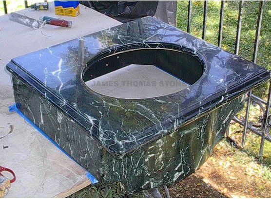 Custom stone fabrication