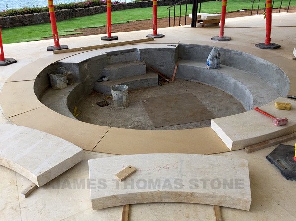 Custom stone design