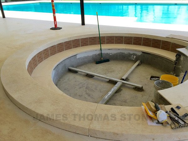 Custom stone design fabrication
