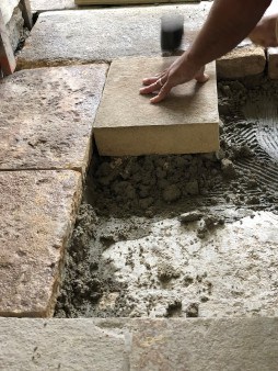 Stone restoration and repair.